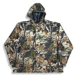 Vintage Real Tree Light Weight  Hooded Jacket